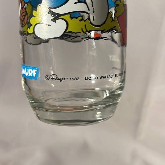 Smurfs Brainy Glass Vintage - Picture 8 of 9